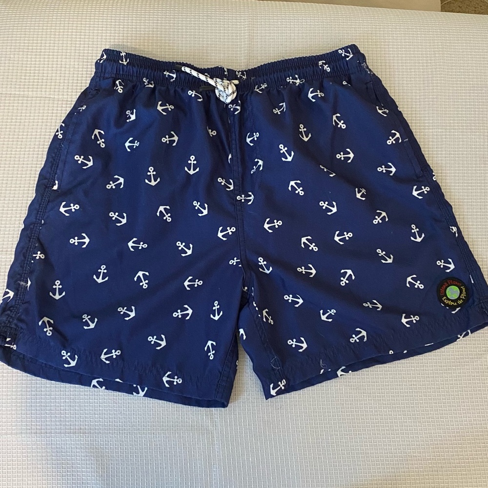 Nautical Swim Trunks